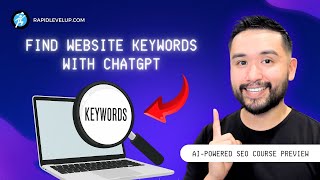 FREE AI SEO Course Lesson: How to Find Keywords for Your Website