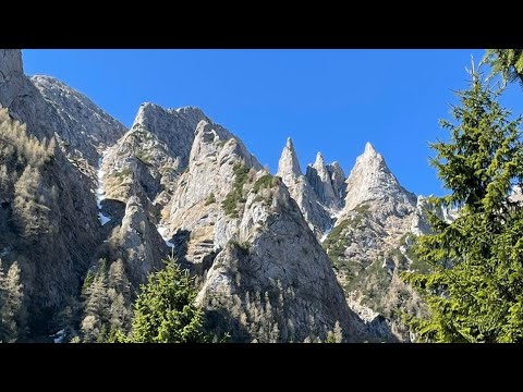 Valea Adâncă - Hornurile Văii Adânci - coborâre pe Valcelul Morarului