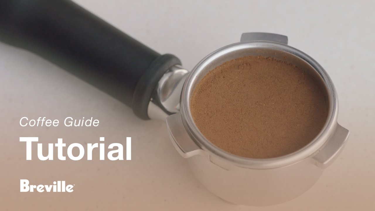 How to tamp and trim the dose