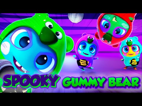 NEW! 🧸 Spooky Gummy Bear 🍬 Cute Songs 🎶  Covers by The Mini Moonies Official