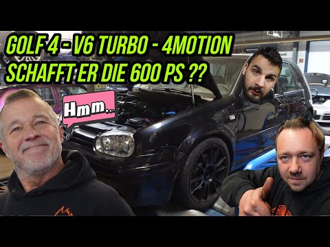 Turbo-Gockel VW Golf 4 - 2.8L Turbo Schafft er die 600 PS ?