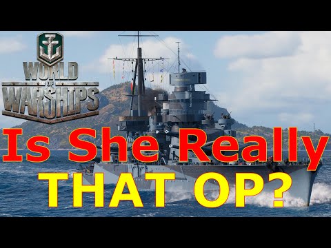 World of Warships- I Finally Have The Most OP Ship In The Game, But Is She Really THAT OP?