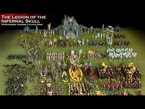 The Legion of the Infernal Skull– A Tour of My Warhammer Vampire Counts Army