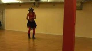 Gabriele Meurer dances to Stevie Ray Vaughan