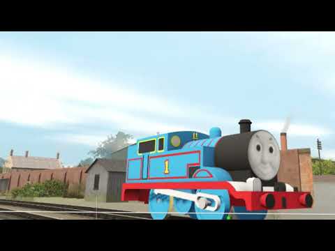 TOMY THOMAS - NUMBER 1 - THOMAS THE TANK ENGINE - TRAINZ RAILROAD SIMULATOR