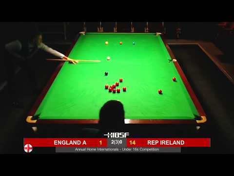HIBSF Live Stream 2018 - U16 - England A vs Republic of Ireland