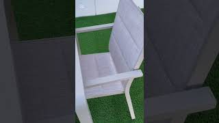 Video de Juego de comedor para jardín y exterior de aluminio Circe Utile 7 piezas
