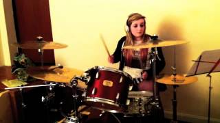 Marilyn Manson - The Beautiful People (Drum Cover by Holly Milloy)