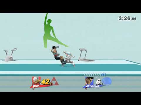 Nimious (Sheik) Vs. Little Mac SSB4 For Glory 164