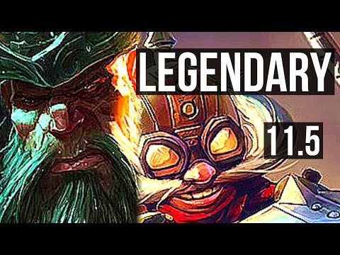 GANGPLANK vs CORKI (MID) | 3.1M mastery, 1500+ games, 11/2/5, Legendary | EUW Diamond | v11.5