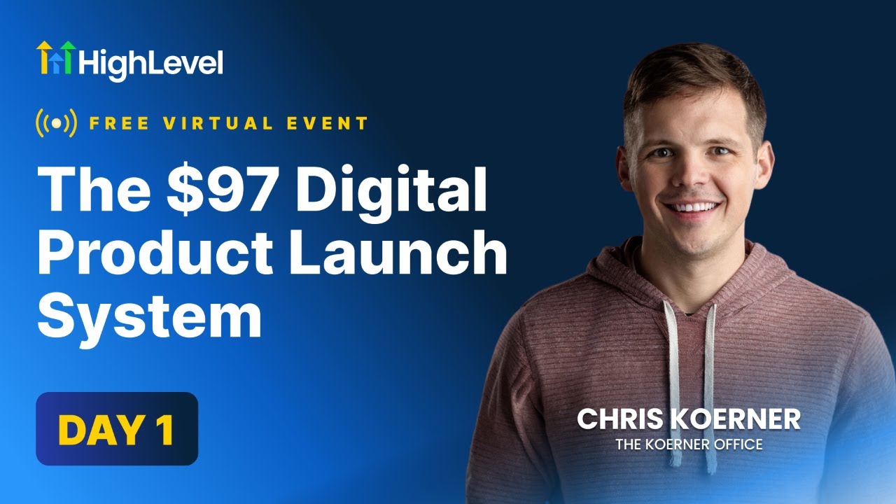Day 1 - The $97 Digital Product Launch System