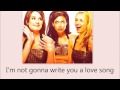 Love Song(Glee Cast Lyrics) 