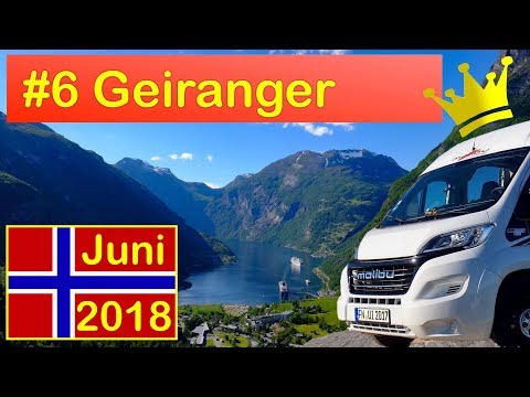 Norwegen Juni 2018 - Folge 6: Geirangerfjord