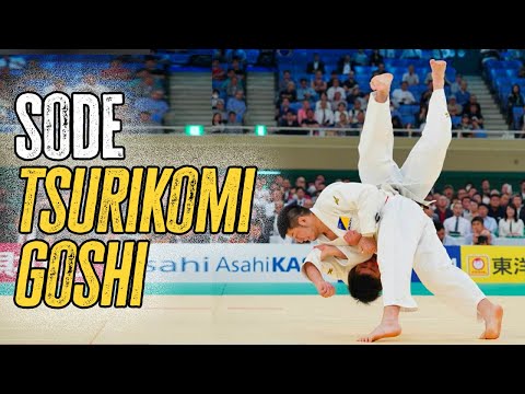 Sode Tsurikomi Goshi　袖釣込腰 [Judo Techniques, Judo Throws, and Judo Ippons!] — judo technique demonstration