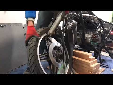 Week 3 - Front End Tear Down (Honda CB650 1979)