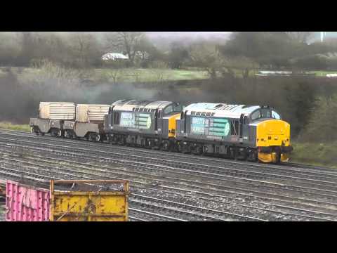 DRS 37's on 6C53/6K73 flasks 22nd March 2014