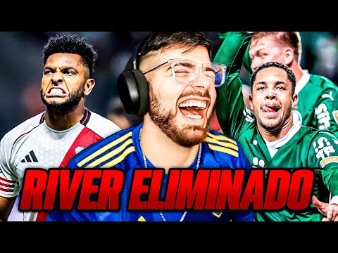 LA COBRA REACCIONA Y OPINA: RIVER PLATE ELIMINADO DE LA COPA LIBERTADORES ANTE PALMEIRAS 3 - 1