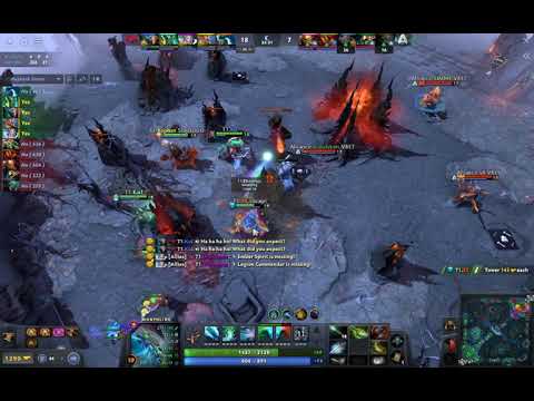 DOTA 2 TI10 MOMENTS 3 MEN SKEWER BY KUKU T1 VS ALLIANCE
