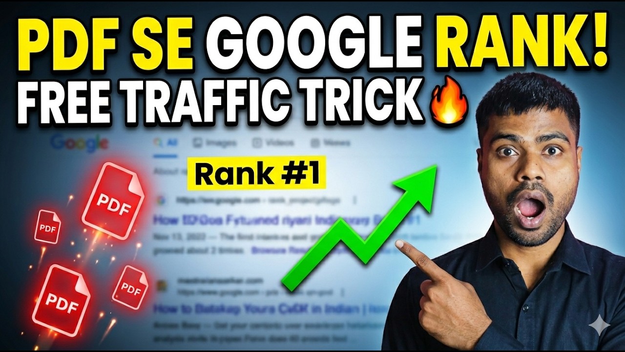 PDF Marketing Course 2026 – Rank #1 on Google with Free Traffic!