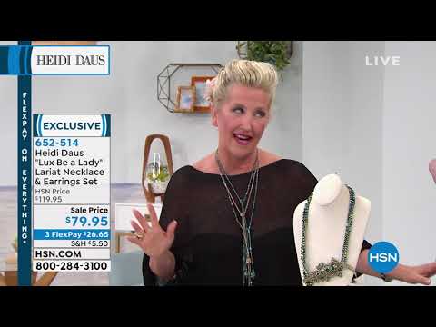 HSN | Heidi Daus Jewelry Designs Summer Deals 06.10.2019 - 11 PM