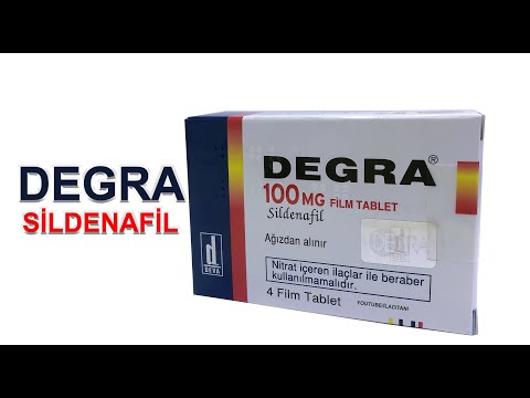 DEGRA (Sildenafil) Nedir, Niçin Kullanılır, Nasıl Kullanılır, Yan Etkileri Nelerdir #sildenafil
