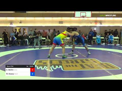 2018 Bill Farrell Memorial International/Men's Freestyle 125 Semi-Finals - Oleg Boltin (Kaza) Vs.