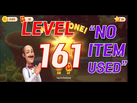 Homescapes Level 161 #No Boosters Used#