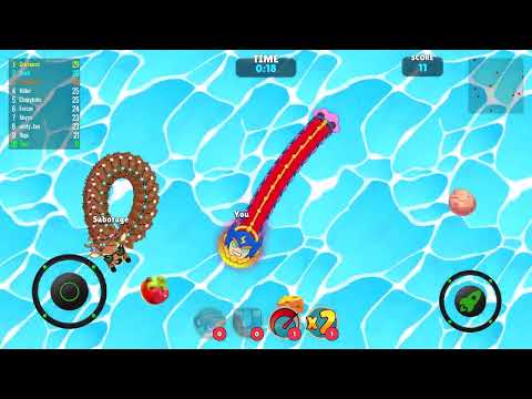 Snake Clash: Worm IO Game video thumbnail