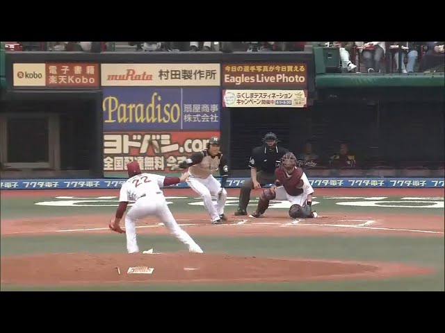 【6回表】田中賢のバットコントロール＆西川の足でファイターズ先制!! 2015/4/19 E-F