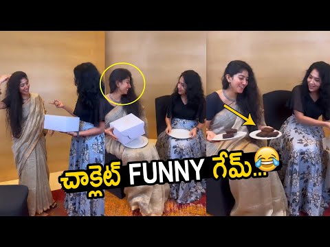 Sai Pallavi and Ramya Subramanian CUTEST CHOCOLATE Game Video | Gargi Movie Promotions