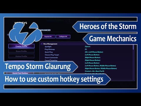 T/S Glaurung – How to take advantage of custom hotkey settings – Heroes of the Storm
