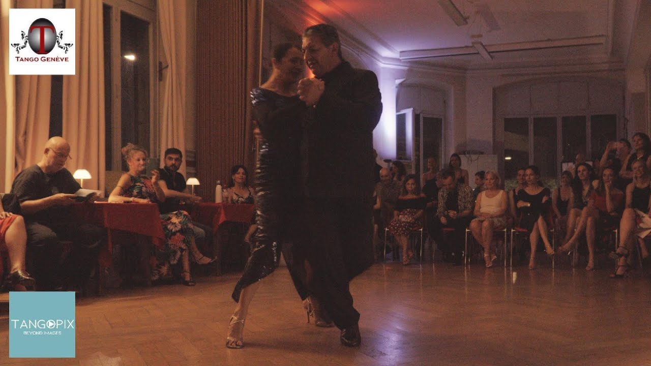Video thumbnail for MILONGA GENÈVE '25 - Ricardo Calvo & Sandra Messina dance Juan D'Arienzo - La Bicoca