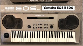 Video thumbnail for Yamaha EOS B500 keyboard ( Wilson’s music instruments 03371476660 ) by Wilsons Musical Instruments