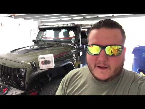 Jeep Wrangler Rubicon JW Speaker 239 J2 Series 3.5"  LED Blinker install