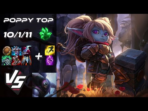 TOP Poppy vs Jax - NA Challenger Patch 14.5.1