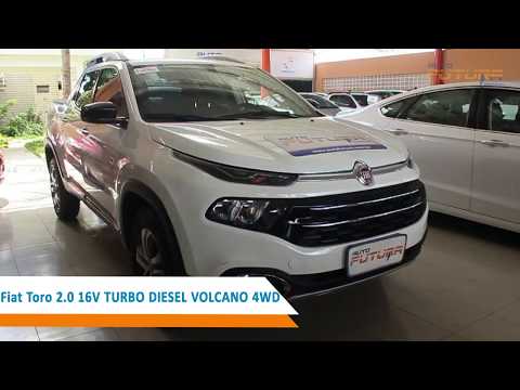 Fiat Toro 2.0 16V Turbo Diesel Volcano - 2017 - Auto Futura TV (VENDIDO)