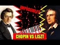 Epic Piano Battles of History: Chopin vs Liszt