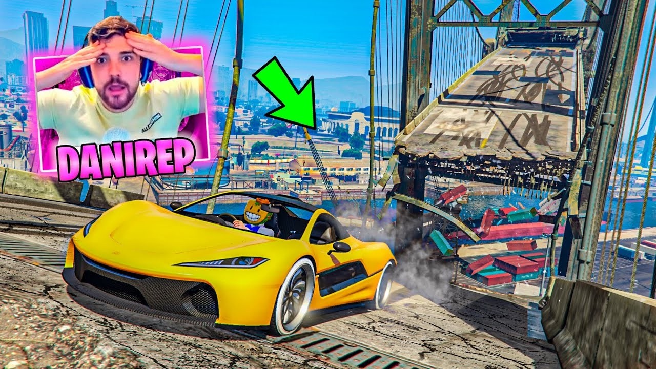 NO TE CAIGAS DEL PUENTE!! CUIDADO!! - GTA 5 ONLINE