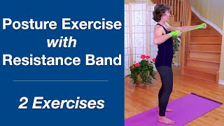2 Best Resistance Band Exercises for Your Posture