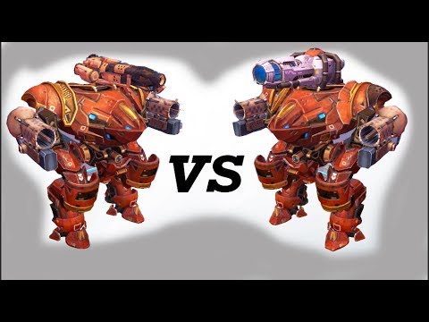 Inquisitor (redeemer,taran) vs  Inquisitor (ember,taran) Test | War Robots