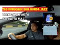 Tes Konsumsi BBM Honda Jazz RS CVT GK5 Trek Dalam Kota