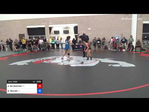 40 Kg 5th Place - Jhaile De Guzman, WA Vs Annalise Maralit, SC