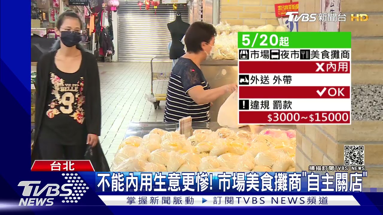 「雙北市小吃限外帶禁內用？」　符合規定可不用！