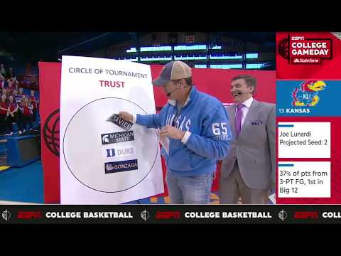 Rob Riggle shows love for the Kansas Jayhawks | College GameDay | ESPN