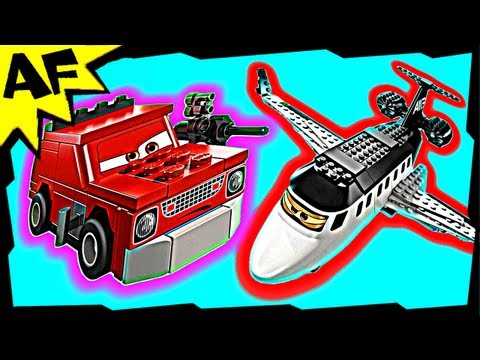 Vidéo LEGO Cars 8638 : L'évasion du jet espion