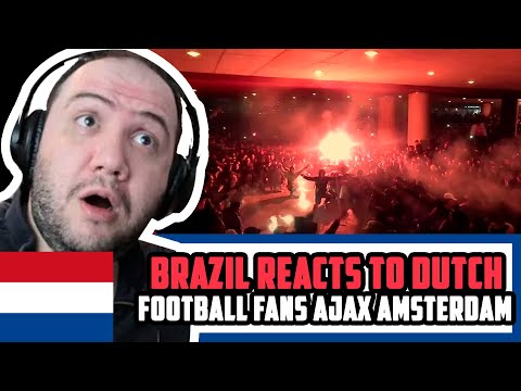 🇳🇱 Brazil Reacts To Dutch Football Fans Ajax Amsterdam pre match GEKKEHUIS | Paul Reacts Netherlands