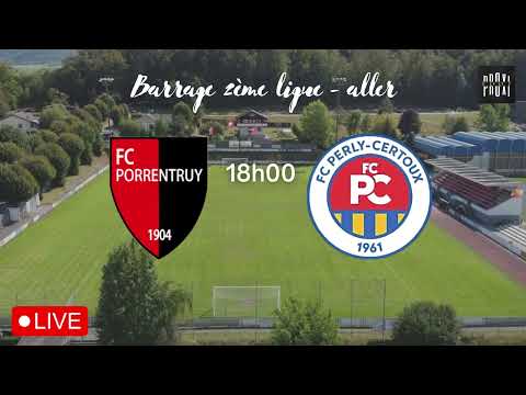 Barrage aller 2ème ligue - Porrentruy-Perly (partie 1)