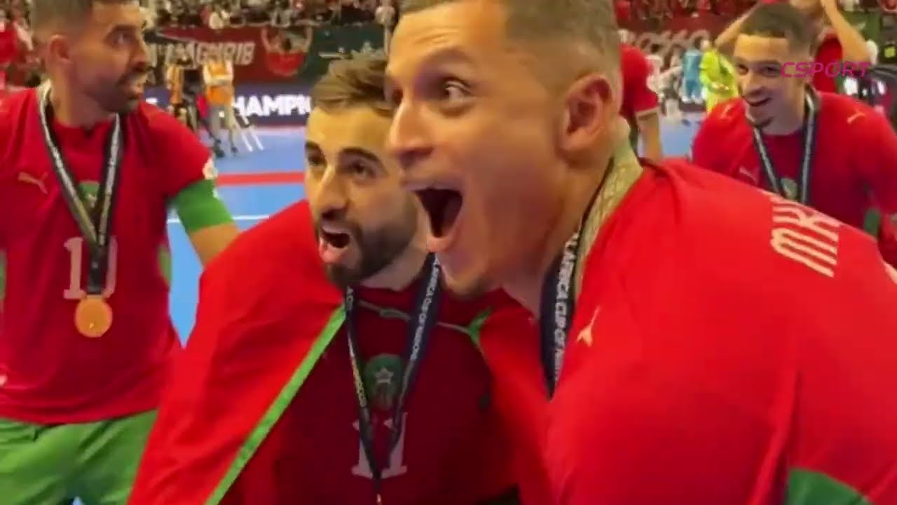 Finale CAN Futsal : le Maroc remporte le titre après sa victoire sur l&rsquo;Angola