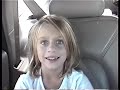 Jake And Kylie Car Ride August 31 2001
