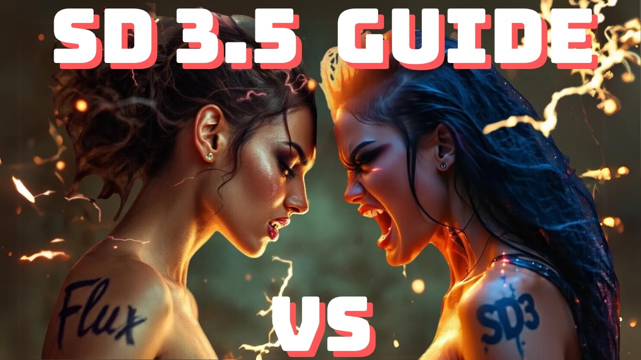 Flux or Stable Diffusion 3.5 - Which ONE Will Dominate in 2024?